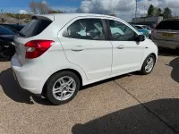 Used Ford Ka Plus Zetec 70 HP (51 kW) 2017 White Hatchback