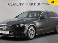 Used Mercedes C200 AMG line 2023 Black Estate