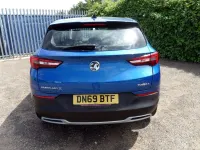 Used Vauxhall Grandland X Elite 130 HP (95 kW) 2019 Blue SUV