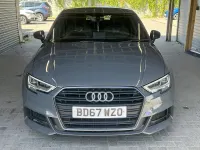 Used Audi A3 Black Edition 150 HP (110 kW) 2017 Grey Sedan