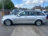 Begagnad Mercedes C220 Executive 2012 Silver Kombi