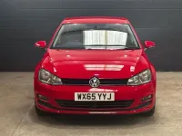 Used VW Golf VII Match 125 HP (91 kW) 2015 Red Hatchback