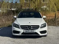 Used Mercedes C220 AMG Line Premium 2015 White Sedan