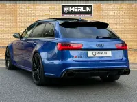 Used Audi RS6 Design 552 HP (405 kW) 2015 Blue Estate
