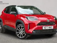 Used Toyota Yaris Hybrid Sport 116 HP (85 kW) 2023 Scarlet flare bitone SUV
