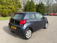 Used Citroën C1 Feel 82 HP (60 kW) 2016 Blue Hatchback
