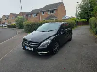 Used Mercedes B180 109 HP (80 kW) 2014 Black Hatchback