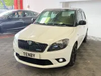 Used Skoda Fabia vRS 180 HP (132 kW) 2012 White Hatchback