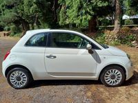 Used Fiat 500 Lounge 95 HP (69 kW) 2016 White Hatchback