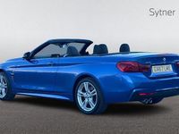 Used BMW 435 M Sport 313 HP (230 kW) 2017 Blue Cabriolet