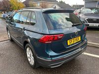 Used VW Tiguan S 150 HP (110 kW) 2021 Blue SUV