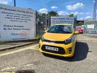 Used Kia Picanto 2023 Yellow Hatchback