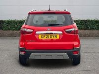 Used Ford Ecosport Titanium 125 HP (91 kW) 2021 Red SUV