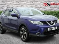 Used Nissan Qashqai N-TEC 110 HP (80 kW) 2014 Blue SUV
