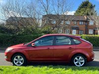 Used Ford Focus Zetec 2009 Red Hatchback