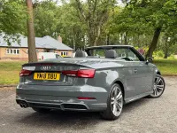 Used Audi A3 Cabriolet S-Line 150 HP (110 kW) 2018 Grey Cabriolet
