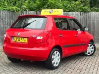 Used Skoda Fabia 2010 Red Hatchback