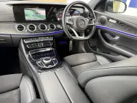 Used Mercedes E220 AMG line 2017 Blue Sedan