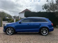 Begagnad Audi Q7 S-Line 2011 Blå SUV