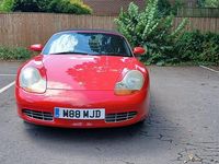 Used Porsche Boxster 2002 Red Cabriolet