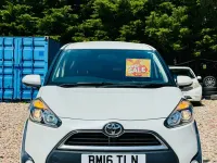 Used Toyota Sienta 120 HP (88 kW) 2016 White MPV