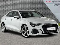 Used Audi A3 S-Line 147 HP (108 kW) 2023 White Sedan