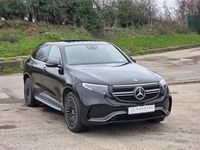 Used Mercedes EQC400 AMG line 300 kW (408 HP) 2021 Black SUV