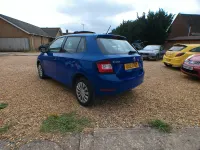 Used Skoda Fabia 2020 Blue Hatchback