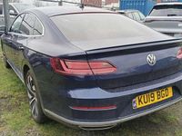 Used VW Arteon R-line 150 HP (110 kW) 2019 Blue Hatchback