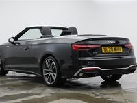 used Audi A5 Cabriolet (2020/20)S Line 40 TFSI 190PS S Tronic auto 2d