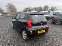 Used Kia Rio Air 75 HP (55 kW) 2014 Black Hatchback