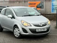 Used Vauxhall Corsa Design Edition 85 HP (62 kW) 2015 Silver Hatchback