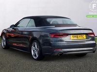 Used Audi A5 Cabriolet S-Line 252 HP (185 kW) 2018 Grey Cabriolet