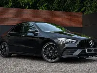 Used Mercedes CLA180 AMG line 2019 Black Coupe