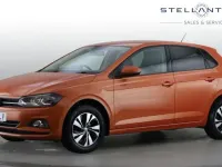 Used VW Polo Match 94 HP (69 kW) 2020 Orange Hatchback