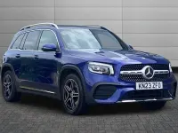 Used Mercedes GLB200 AMG Line Premium 163 HP (119 kW) 2023 Blue SUV