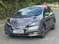 Used Nissan Leaf N-Connecta 110 kW (150 HP) 2018 Grey Hatchback