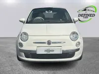 Used Fiat 500 Lounge 69 HP (50 kW) 2009 White Cabriolet