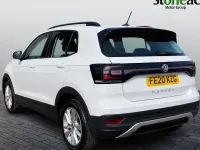Used VW T-Cross SE 116 HP (85 kW) 2020 White SUV