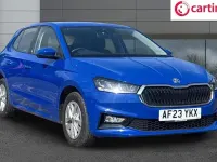 Used Skoda Fabia Comfort 110 HP (80 kW) 2023 Blue Hatchback
