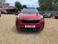 Used Kia Sportage 139 HP (102 kW) 2017 Red SUV
