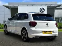 Used VW Polo R-line 95 HP (69 kW) 2021 White Hatchback