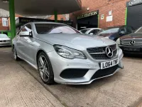 Used Mercedes E250 AMG line 204 HP (150 kW) 2014 Silver Coupe