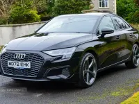 Begagnad Audi A3 Sport 150 HK (110 kW) 2022 Svart Sedan