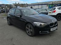 Used BMW 116 Sport Line 2014 Black Hatchback