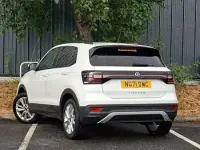 Used VW T-Cross Active 95 HP (69 kW) 2021 White SUV