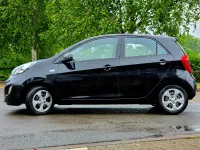Used Kia Picanto 68 HP (50 kW) 2013 Black Hatchback