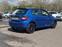 Used Skoda Fabia Colour Edition 75 HP (55 kW) 2019 Blue Hatchback