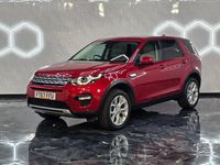 Used Land Rover Discovery Sport HSE 180 HP (132 kW) 2017 Red SUV