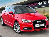 Used Audi A1 S-Line 150 HP (110 kW) 2017 Red Hatchback